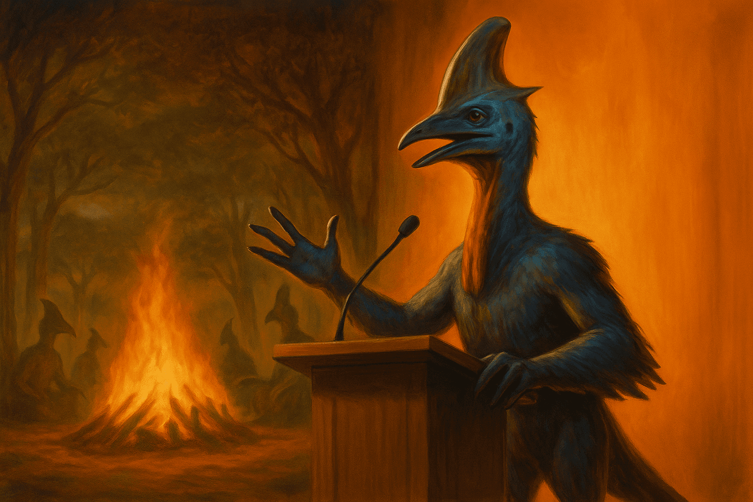 Nests of Flame: How Cassowary People Formed Homes and Families